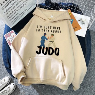 Judo เสื้อฮู้ดดี้ แบบสวมหัว สไตล์โกธิค ยุค 90s สําหรับผู้หญิง