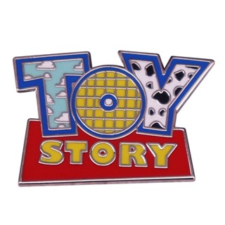 เข็มกลัดโลหะ รูป Toy Story Pin สําหรับตกแต่งกระเป๋าเป้สะพายหลัง