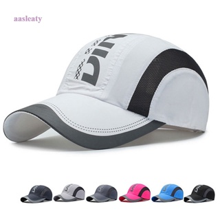 Aasleaty หมวกเบสบอล ระบายอากาศ แห้งเร็ว เหมาะกับฤดูร้อน สําหรับผู้ชาย ผู้หญิง เล่นกีฬา เดินป่า กลางแจ้ง