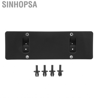 Sinhopsa Bumper License  Bracket  Front 95B807287 Easy Installation Wear Proof for Macan 95B 2014 To 2018