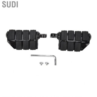 Sudi Engine Guard Crash Bar Footpegs  Highway Pedal Pad Rustproof 1 Pair Gloss Black Easy To Install  Slip for FXS FXSB FXSBSE