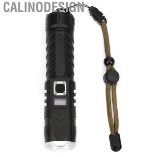 Calinodesign Ultra Bright Flashlight  Telescopic Mini  for Patrol Hiking Camping Outdoor Adventure