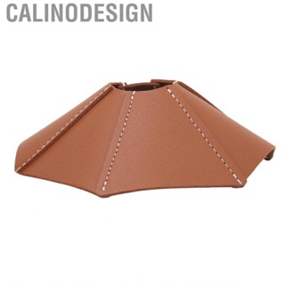 Calinodesign Lamp Shade  Brown Lampshade Cover Patchwork for