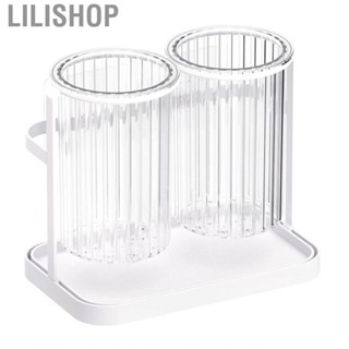 Lilishop Utensil Holder   Storage Easy Access PP Large  for Home