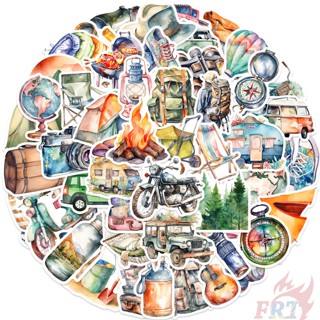 50 ชิ้น / ชุด ❉ สติกเกอร์ศิลปะสีน้ํา รุ่น World Travel Series 05 ❉ สติกเกอร์ Doodle แฟชั่น กันน้ํา DIY