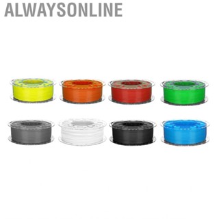 Alwaysonline 3D Printer Supplies  Filament High Toughness Precision Light Weight for FDM Model