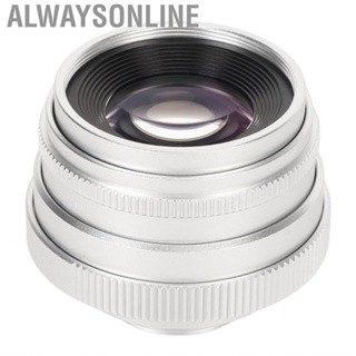 Alwaysonline 35mm Manual  Lens F1.6 C Mount Large Aperture Prime