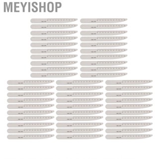 Meyishop Nail File Set  Reusable Washable Graduated Manicure Tool Safe for Salon Artist