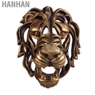 Hanhan Lion Head Art Wall Decor Resin Vivid Mounted Sculpture NEW