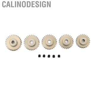 Calinodesign Pinion Gear Set High Precision 24T To 28T RC Car 3.175mm Aperture Universal Aluminium Alloy Low Noise for SCX10