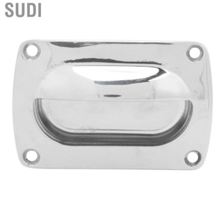 Sudi Boat Hatch Pull Handle Mirror Polishing Comfortable Grasp Marine Grade Flexible Recessed  Rust Flush for Ships