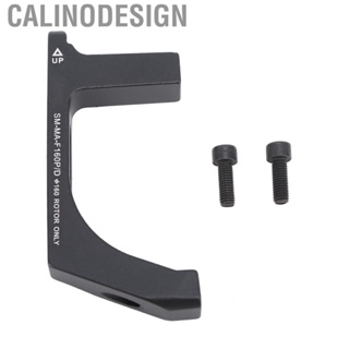 Calinodesign Bike Disc Brake Adapter 160mm Mounting Bracket Anodised Finish for Front Wheel