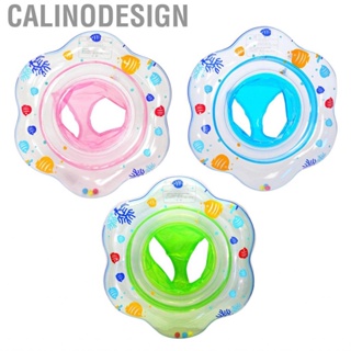 Calinodesign Toddler Swimming Float  Skin Friendly Safe Cartoon Patterns Baby Ring Inflatable Prevent Air Leakage Double Airbag for Children