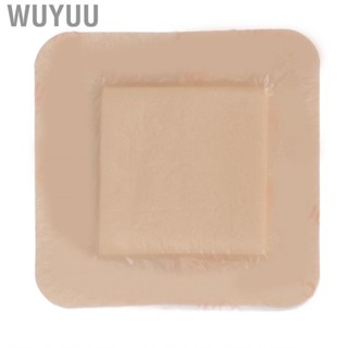 Wuyuu Bordered Silicone Gel Adhesive Highly Absorbent Promote Healing Foam Wound Dre