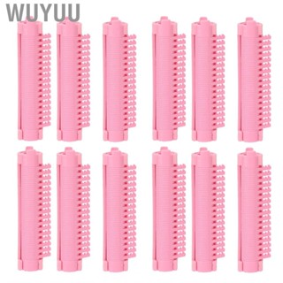 Wuyuu 12Pcs Hair Perm Rods Thicken Reduce Damage Curly Full Soft GDT