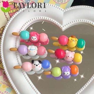 Taylor1 กิ๊บติดผม ลายการ์ตูนเป็ด Cinnamoroll น่ารัก สําหรับผู้หญิง