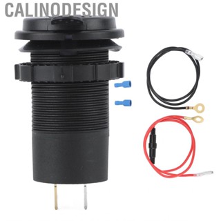 Calinodesign USB C Car  Socket 12V 24V PD60W QC4.0 IP65  Universal Port