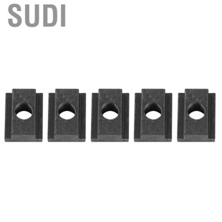 Sudi 5pcs T-Slot Nuts - Ideal T Slot Nut for  Truck Bed Deck Rails Black