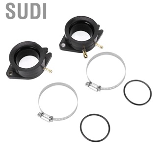 Sudi 2Pcs YM016050 Carburetor Adapter Intake Manifold Boot Fit for Yamaha Virago XV700