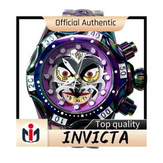 Invicta INVICTA Invic Tayinver Year Cash Clown นาฬิกาข้อมือควอตซ์ แฟชั่นผู้ชาย พร้อมส่ง