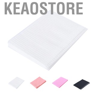 Keaostore 125pcs Disposable Tablecloth Simple Practical  Leakproof Table Cover for Nail Eyelash Salon