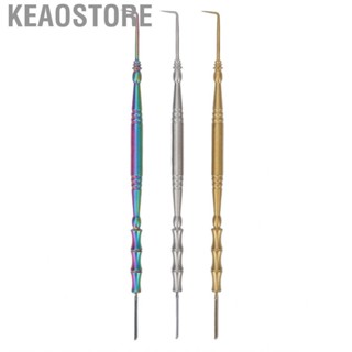 Keaostore 3 PCS Lash Lift Perm Tools Multi Color Gold Silver Comb Perming