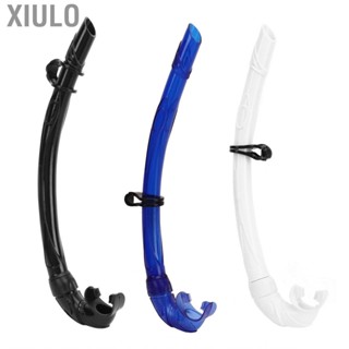 Xiulo Diving Snorkel PVC Easy Breath Snorkeling Tube with Comfortable Mouthpiece for Free Breathing