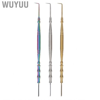 Wuyuu 3 PCS Lash Lift Perm Tools Multi Color Gold Silver Comb Perming