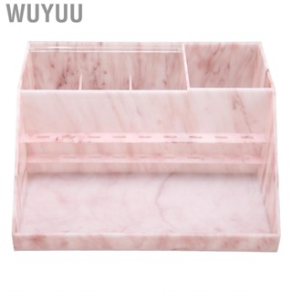 Wuyuu Eyelash Extension Storage Box Marble Frame Acrylic Dustproof