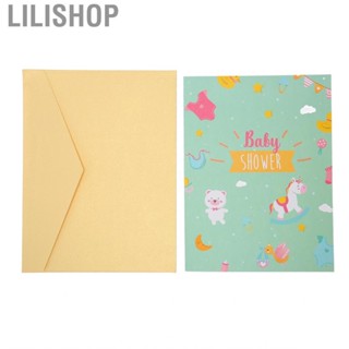 Lilishop 3D Greeting Cards  Cartoon Style Popping Up Baby Shower for Holiday