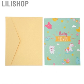 Lilishop 3D Greeting Cards  Cartoon Style Popping Up Baby Shower for Holiday