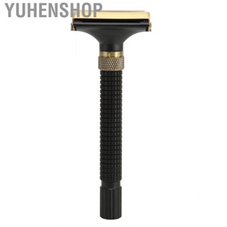 Yuhenshop (Excluding Blades)Double Edge Manual Shaver Holder Men Classic