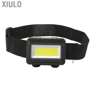 Xiulo Headlamp ABS 45 Degree Rotatable Lightweight Black  Powered Head Mounted Flashlight Life Grade  For Camping