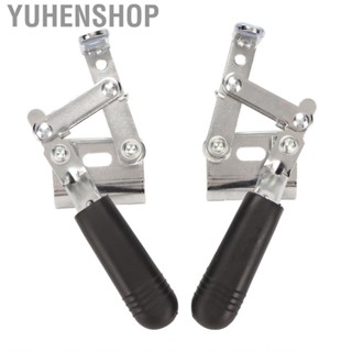 Yuhenshop 2pcs Wheelchair Brakes Mount Assembly Sensitive Locks CRY