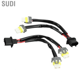 Sudi Headlights Wiring Harness Adapter H13 9008 To 9005 9006 Copper Core Durable Pigtail Wire Connector for Pickup