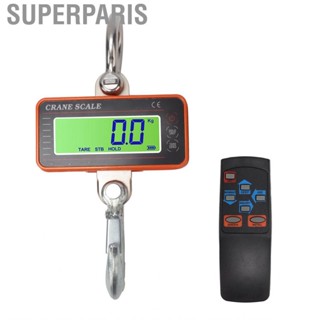 Superparis Digital Crane Scale 1500kg 3000lb Electronic HeavyDuty Hanging With