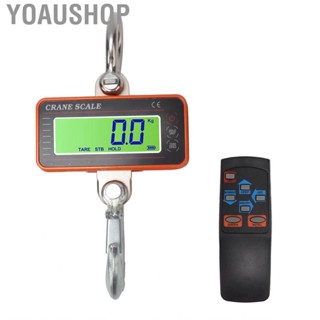 Yoaushop Digital Crane Scale 1500kg 3000lb Electronic HeavyDuty Hanging With