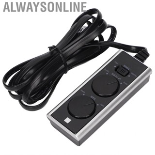 Alwaysonline Car Audio Cable Controller Handle  Support Phase Selection Subwoofer Wire ABS Housing Power Indicator Better  Effect for Automobile