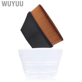 Wuyuu Foundation Brush  Shed Free Portable Makeup Flat Top Strong Grasping for Salon