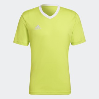 adidas ฟุตบอล เสื้อฟุตบอล Entrada 22 ผู้ชาย สีเหลือง HC5077