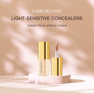 Hot Sale# la muslan LAMUSELAND mini Concealer Concealer Foundation shrimp skin AliExpress LA20068cc