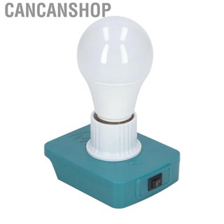 Cancanshop Bulb Light  Screw Base E27 Portable Lamp Compatible For 18V BL Batteries