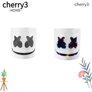 Cherry3 หมวกกันน็อคคอสเพลย์ มีไฟ LED สไตล์ฮาโลวีน