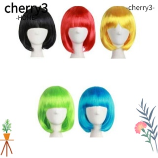 Cherry3 วิกผมบ๊อบ หลากสีสัน แฟชั่น