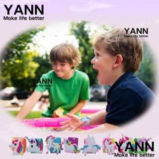 Yann1 สร้อยข้อมือซิลิโคน DIY ของเล่นสําหรับเด็ก