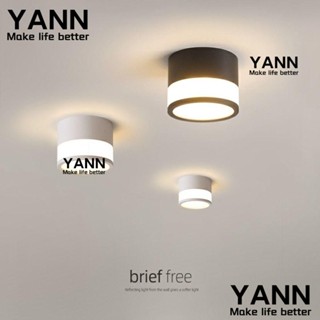 Yann1 โคมไฟติดเพดาน LED ป้องกันสายตา เปลี่ยนสีได้ สําหรับห้องนั่งเล่น