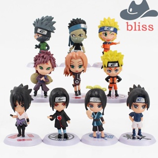 Bliss โมเดลฟิกเกอร์นารูโตะ Gaara Obito Itachi Kakashi ขนาด 7 ซม. สไตล์ญี่ปุ่น