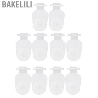 Bakelili 10pcs Disposable Colostomy Bags One Piece Bag Cut to Fit Ostomy Supply