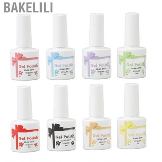 Bakelili Gel Polish  Professional Soak Off for Home Nail Salon Women