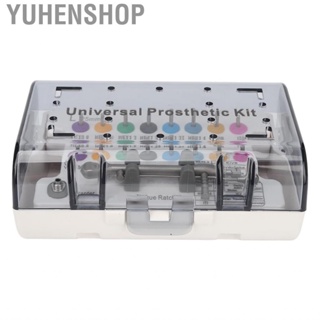 Yuhenshop Dental Prosthetic Implant Torsion Wrench Pin Screwdriver Kit Universal Restoration Tools 16pcs Screwdrivers
